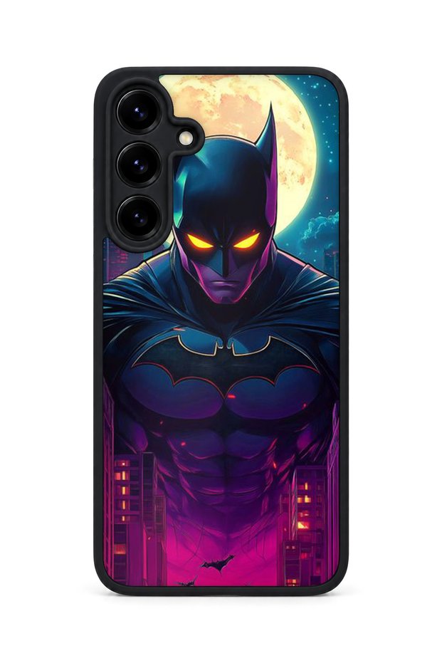 Samsung Galaxy S25 Plus Compatible Printed, Matte Black, Soft Silicone, Protective, Shock-Absorbing Cover, Case
