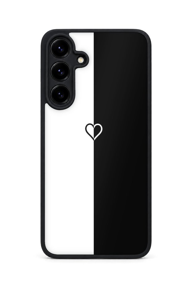 Samsung Galaxy S25 Plus Compatible Printed, Matte Black, Soft Silicone, Protective, Shock-Absorbing Cover, Case