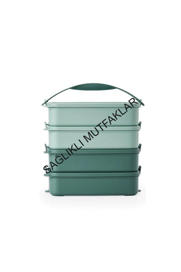 Gezgin Kap Dikdörtgen 4'lü 900ml