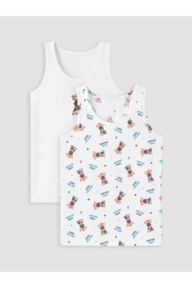 Timeless Clothing & Timeless Choices Printed Boys' Undershirt 2-Pack