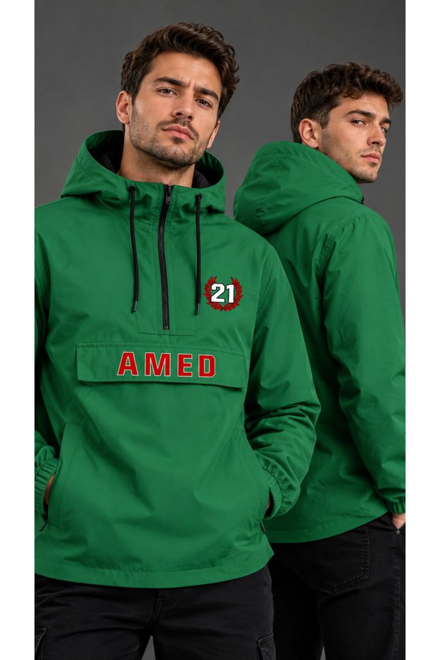 Amed 21 Half Zip Raincoat