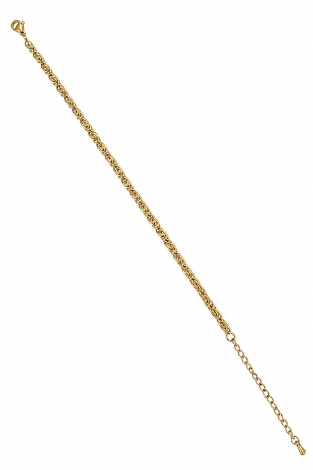 Steel Chain Bracelet (Gold Thin)