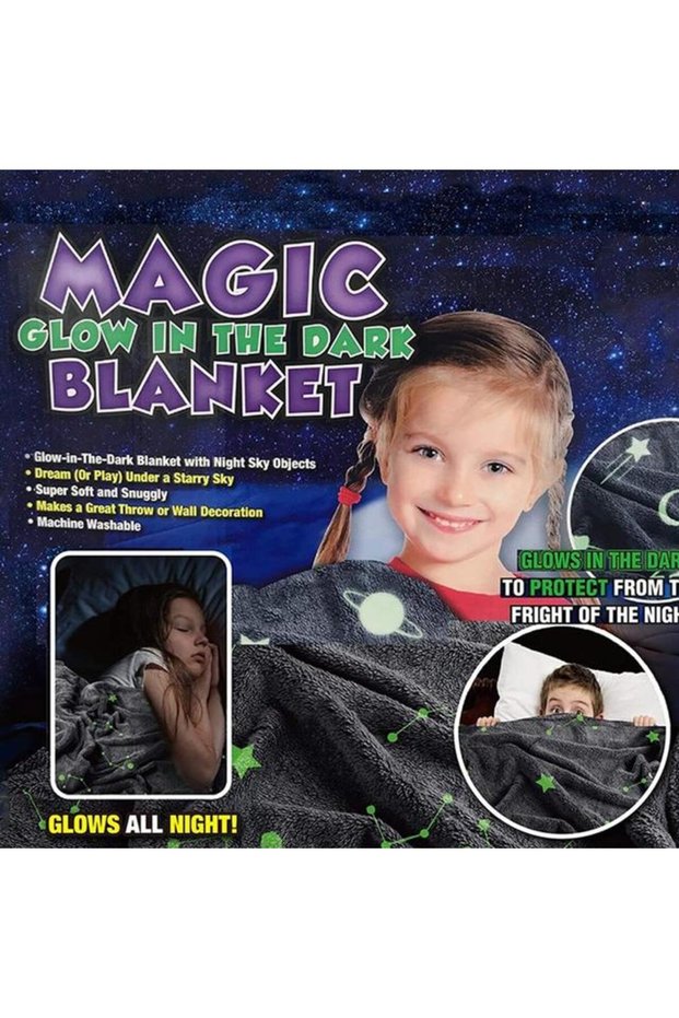 Magic Glow In The Dark Blanket