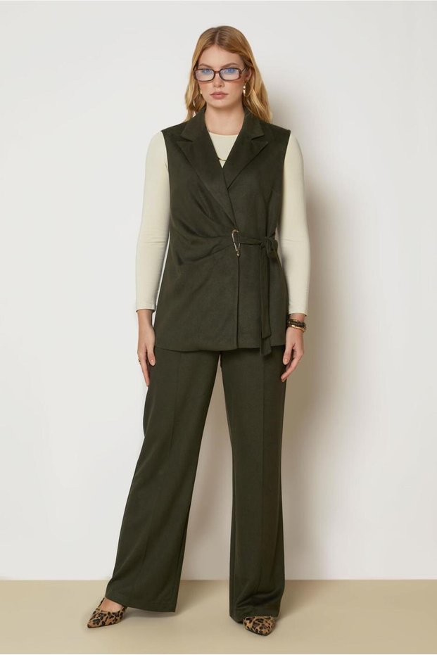 Suet Suit with Pants 47045
