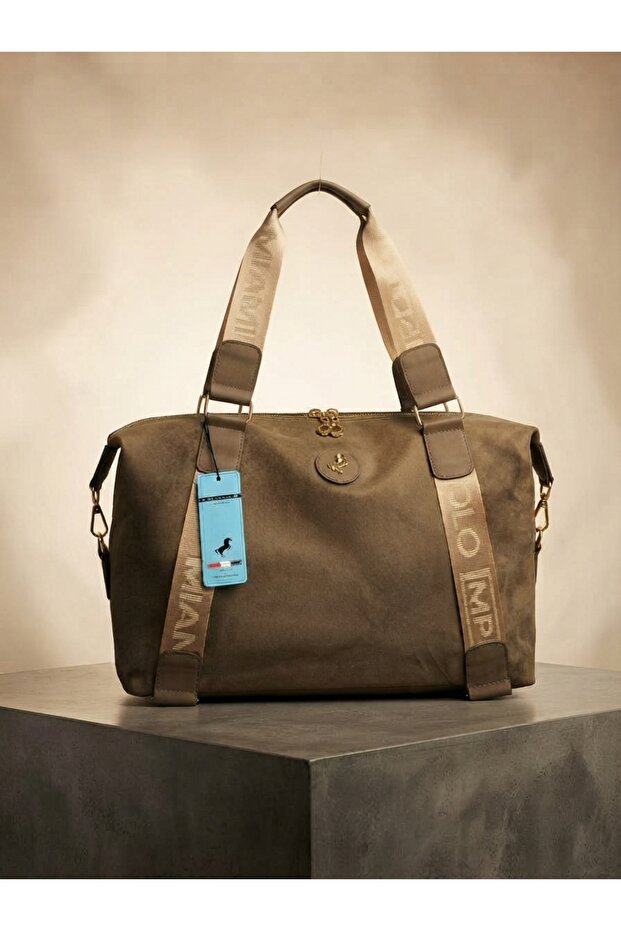 Suede Miami Polo Clup Large Size Soft Faux Leather Casual Women's Hand Shoulder Bag