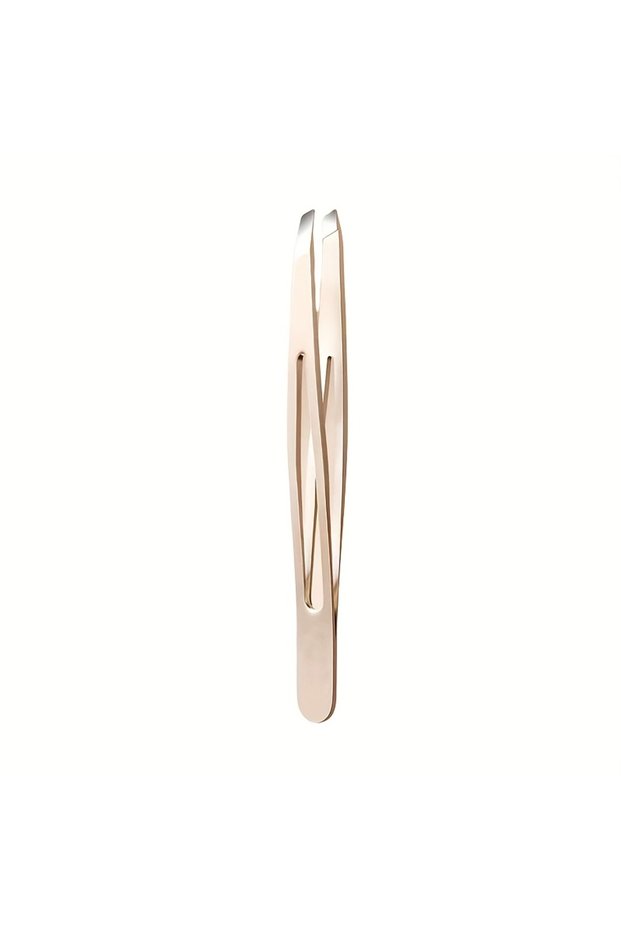 MNS048-modern 1pc Professional Beauty Tweezers - Heavy-Duty Precision Tips, Non-Slip Grip for Eyebro