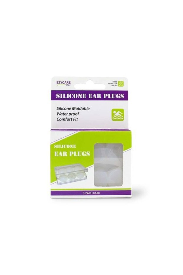 Silicone Ear Plug 3 Pair-10103