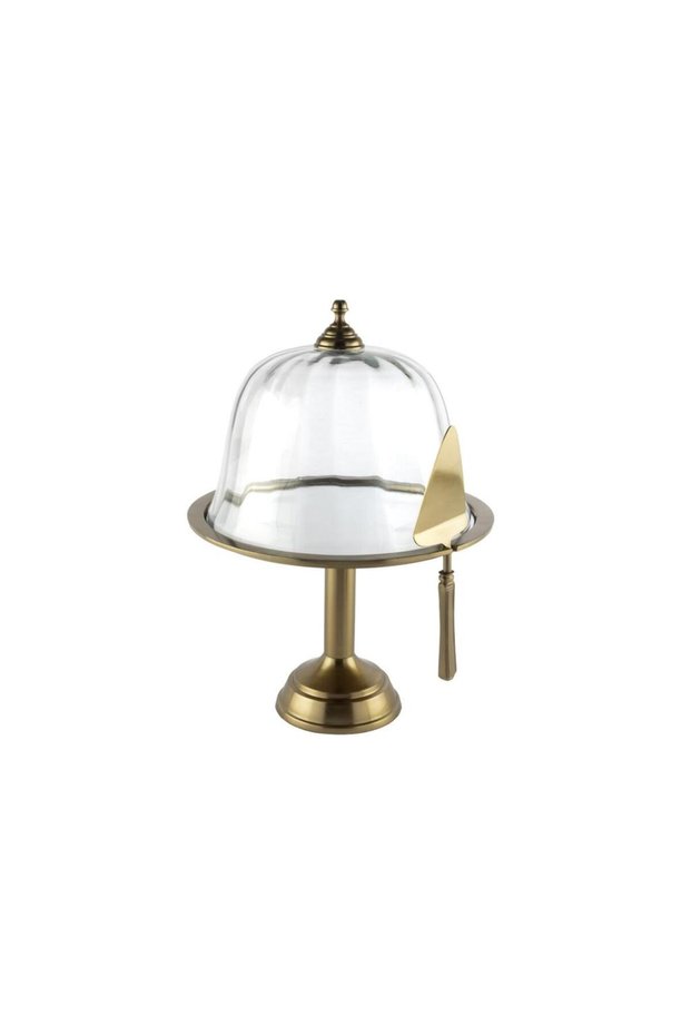 Bronze Spatula Cake Stand 30X42Cm