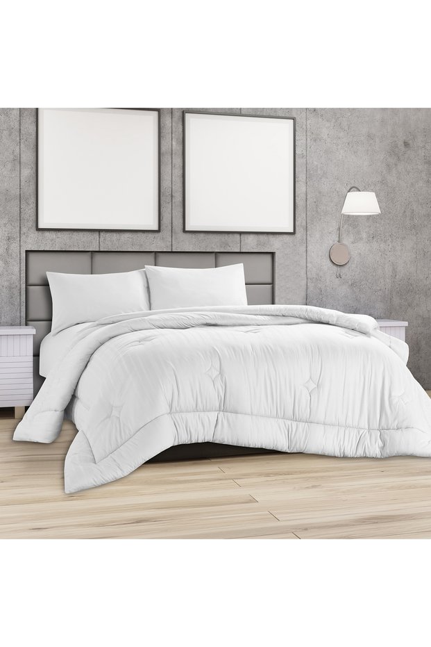 Striped Sateen Cotton Comforter Set King