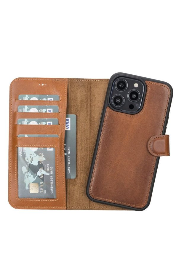 Apple iPhone 14 Pro Max Compatible Leather Wallet Case Mwwn Rst2Ef