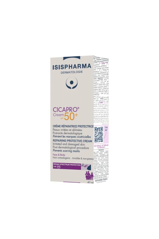 Isis Pharma Cicapro Repairing Protect Cream Spf50+ 40Ml
