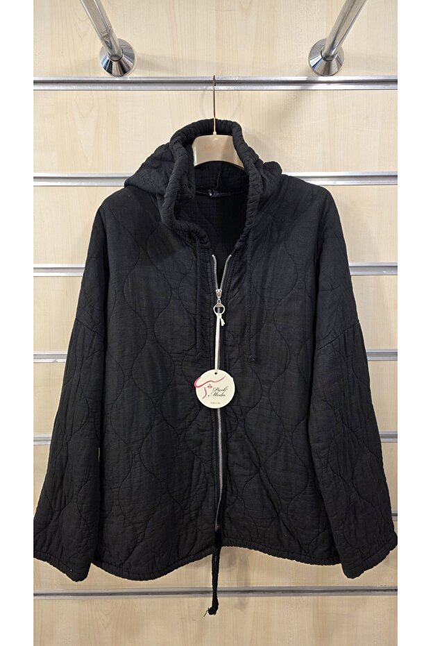 Italian Thin Quilted Coat 100% Cotton