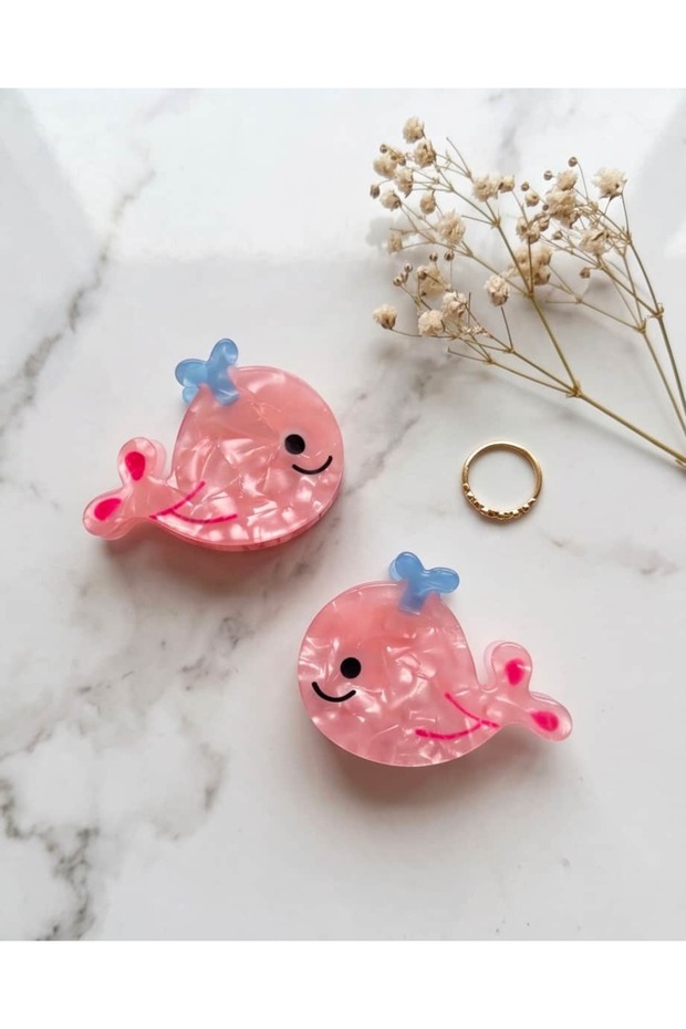 Gioco Double Minimal Cute Sea Creatures Bone Clasp Buckle
