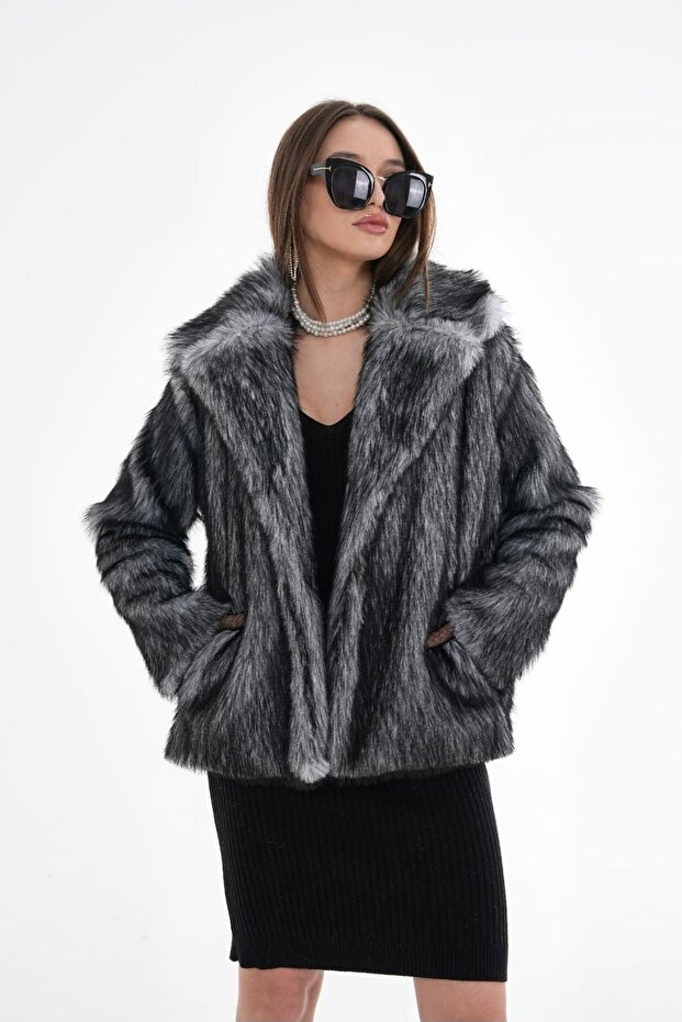 Collared Fur Jacket
