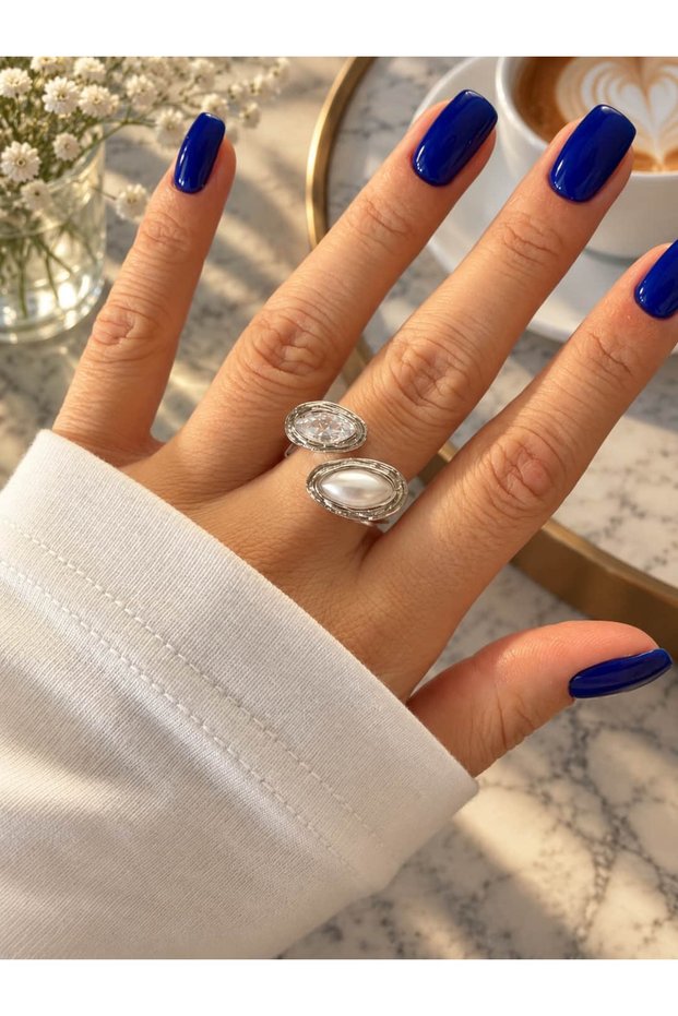 Pearl-Stone Ring(Adjustable)
