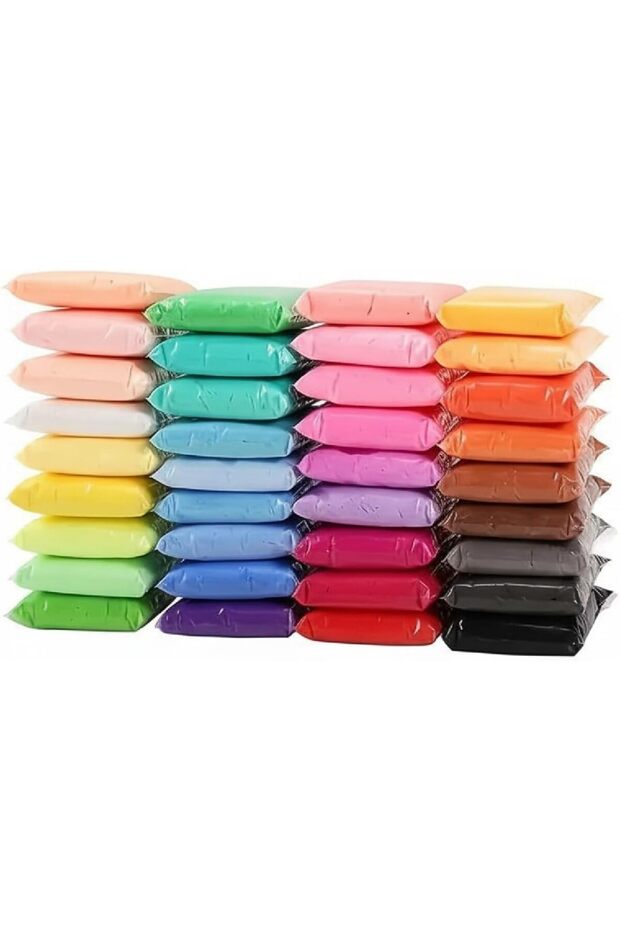 36 Color Non-Toxic Air Dry Clay Set for Kids – Soft, Lightweight Magic Clay for Creative DIY Crafts and Modeling Fun