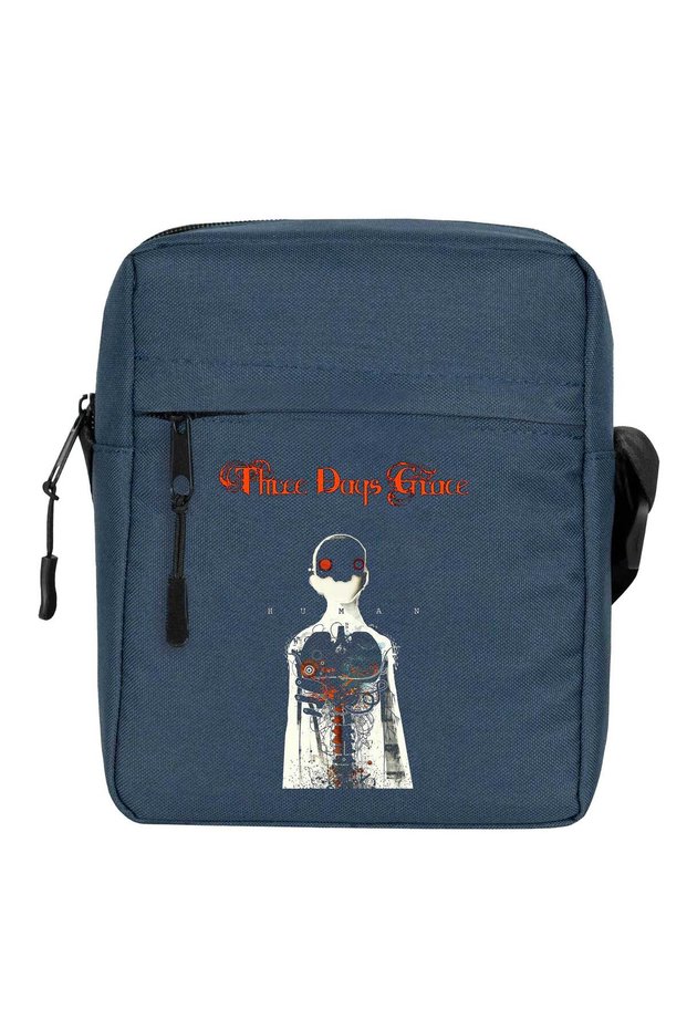 Three Days Grace Human Shoulder Bag Navy Blue Color