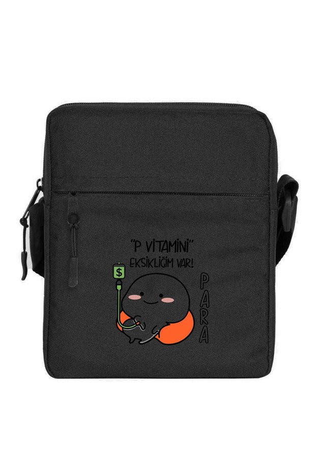 Positive I Can'T Start over Shoulder Bag Black Color