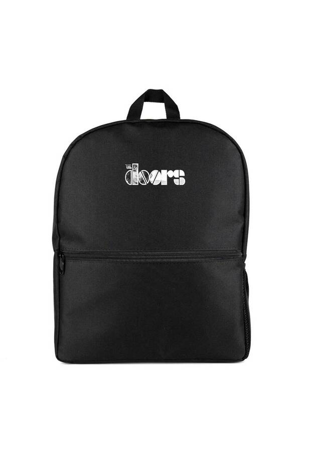 The Doors Logo Backpack Black Color