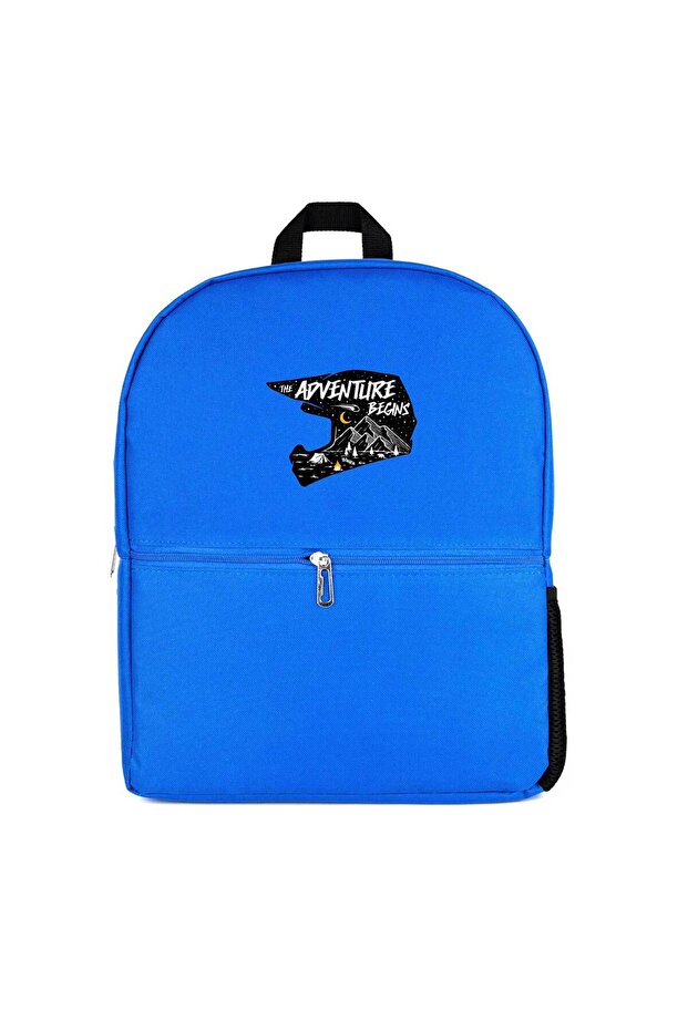 The Adv Entura Begins Backpack Blue Color