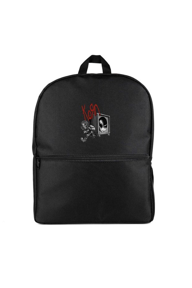 Korn Skeleton Pulling Haporlor Backpack Black Color