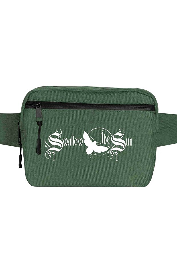 Swallow the Sun Logo Backpack Green Color