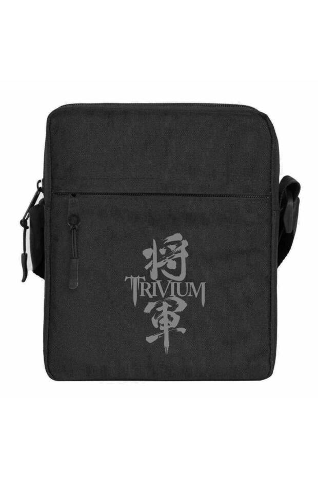 Trivium Shogun Gray Shoulder Bag Black Color