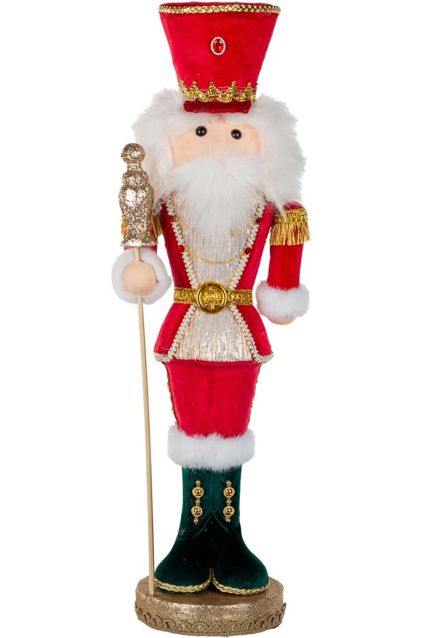 Christmas Ornament Lead Soldier Red-Green 18X61 Cm.