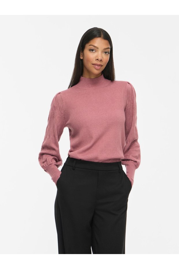 Strickpullover VIKERRY Stehkragen