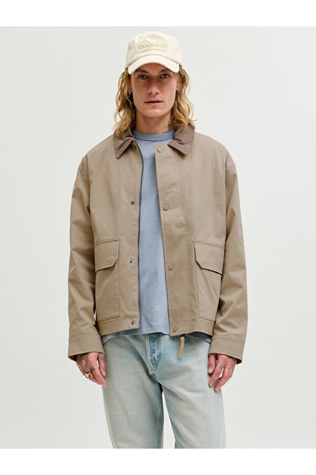 Men's Beige Jwhriver Utility Jacket Noos Jacket
