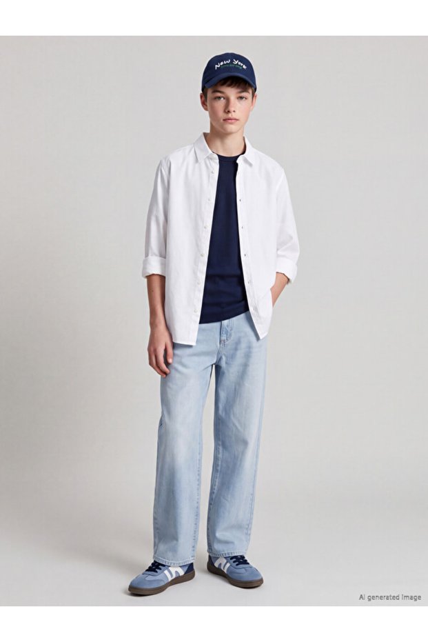Timeless Clothing & Timeless Choices Gabardine Boy's Shirt