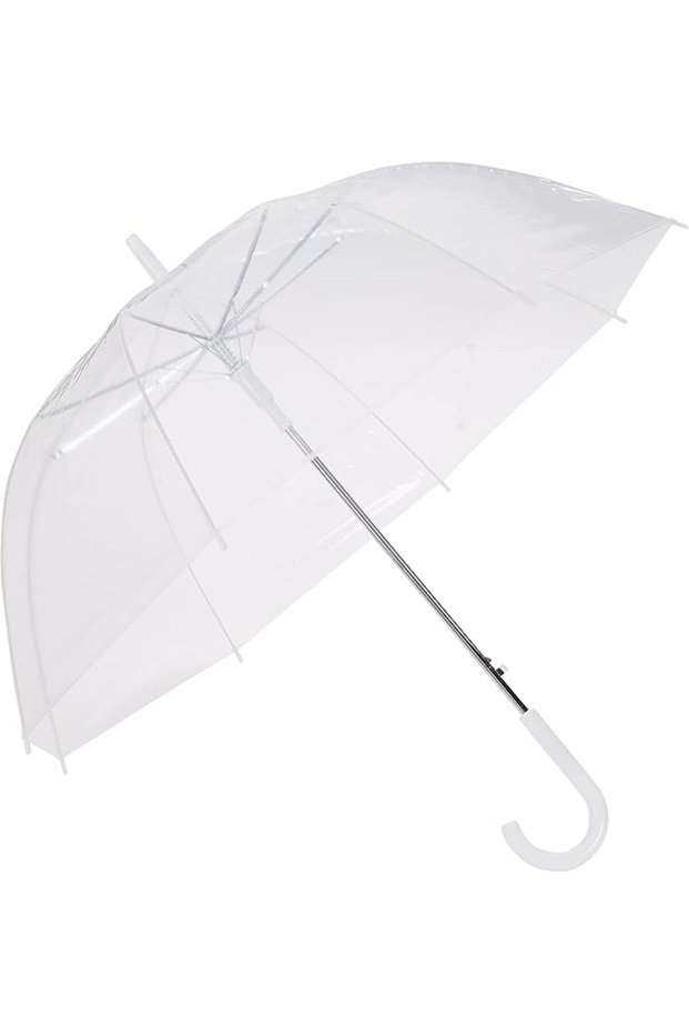 Clear Bubble Umbrella, Clear, Clear