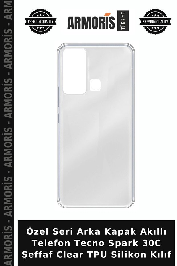 Special Series Back Cover Smartphone Tecno Spark 30C Transparent Clear Tpu Silicone Case