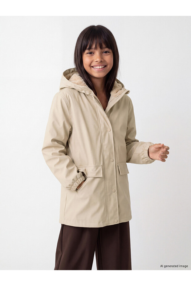 I Hooded Girl's Coat from Freezen Store