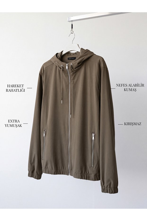 Sparkling Choices from Shining Store Men's Hooded Zipper Sweatshirt