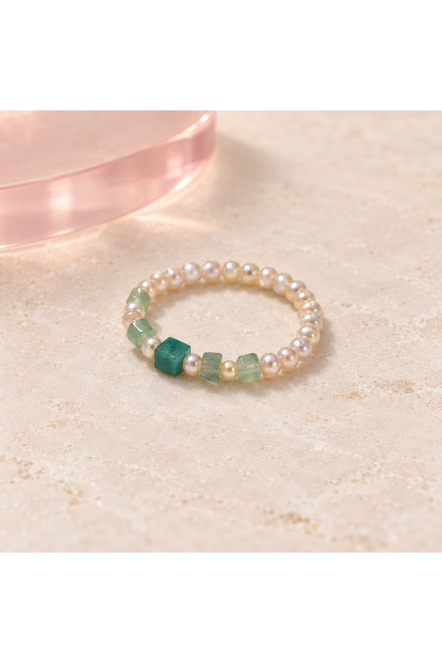 Seafoam Pearl Ring