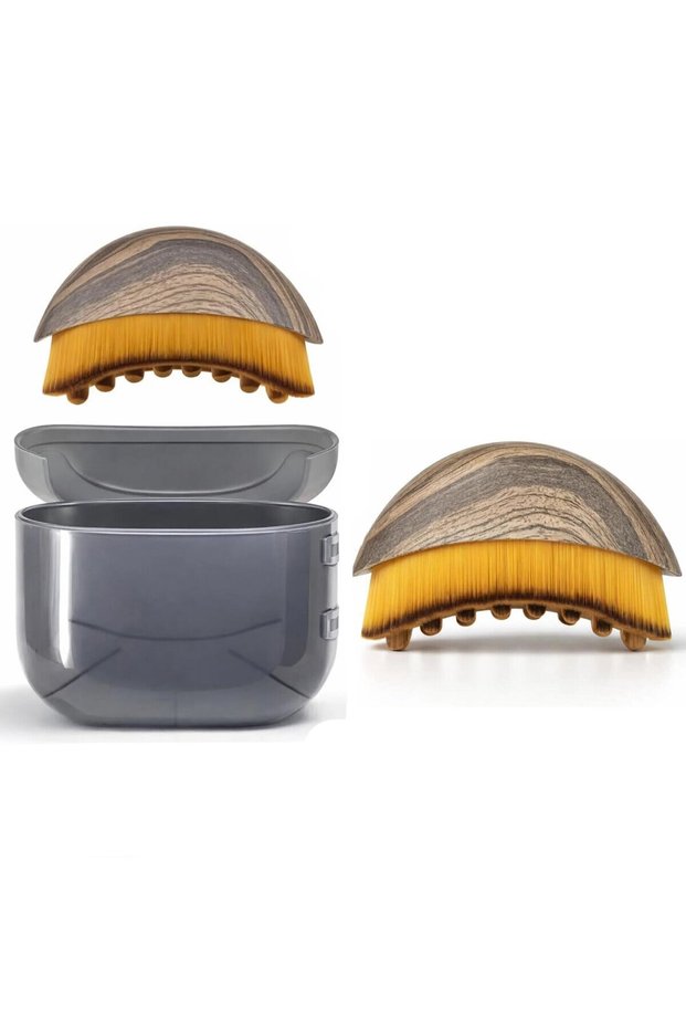 Boxed Lymph Drainage Face and Neck Massager - Multi-Purpose Brush with Leopard Pattern () Glbl-Stl57839