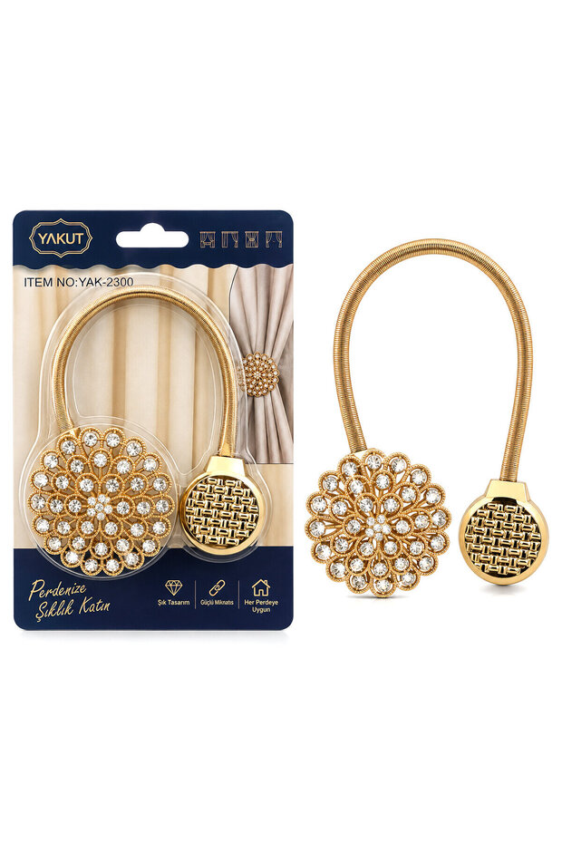 Magnetic Decorative Curtain Clip () Glbl-Stl57839