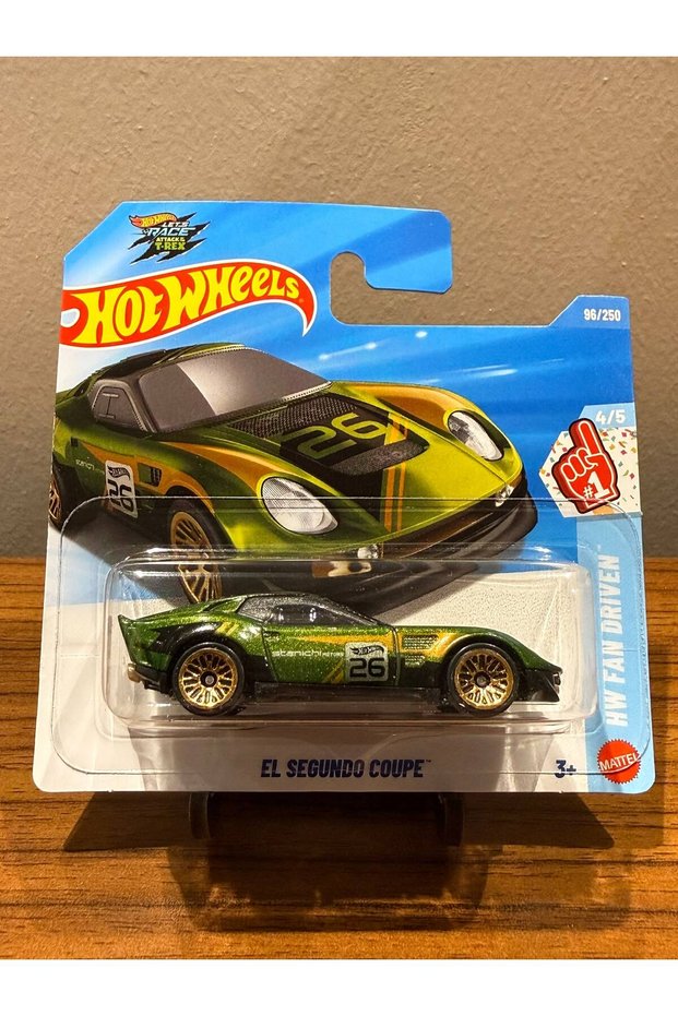 El Segundo Coupe Toy Car 1:64 Green Jjh56
