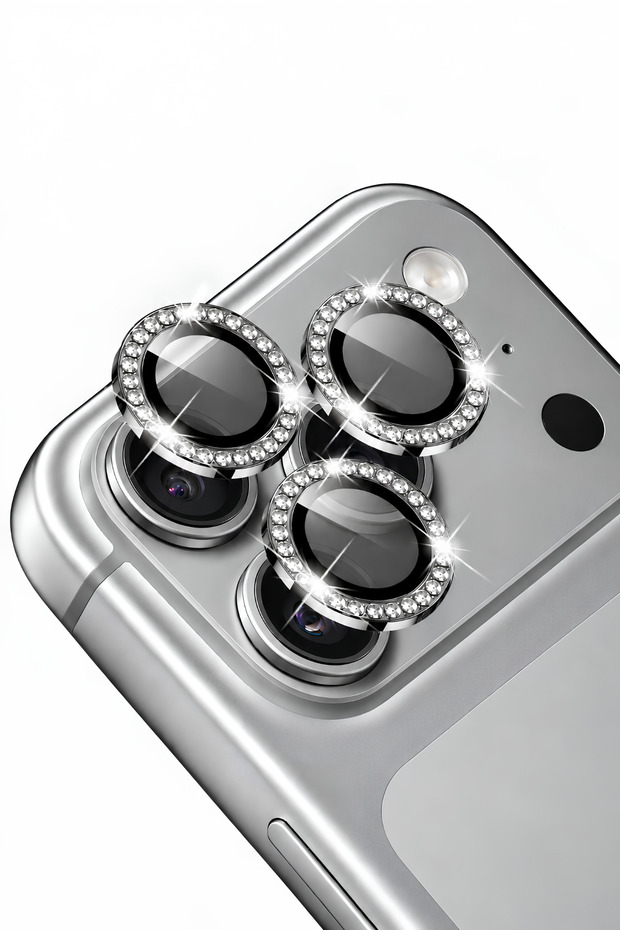 Premium Rhinestone Lens Protector for iPhone 18 Pro / 18 Pro Max