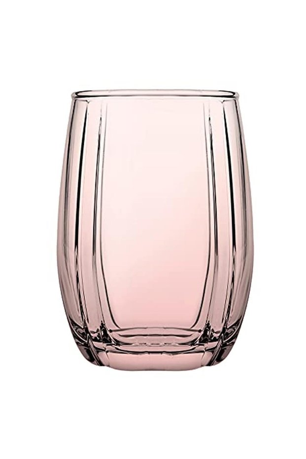 Linka Pink Water Glass, 6 Pcs 240 Cc Category: Water Glass