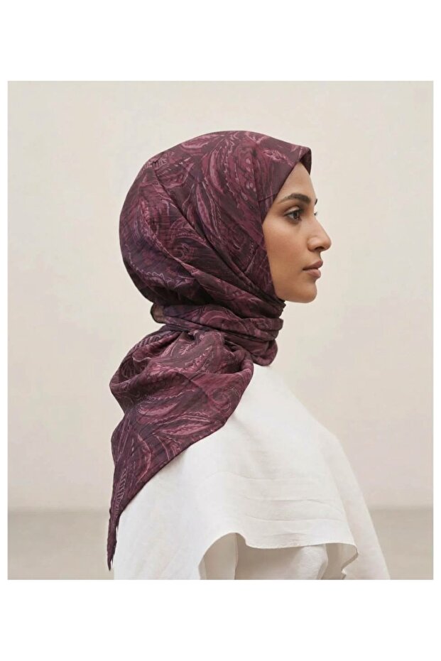 وشاح فيسكوز أنيق من إبرولي