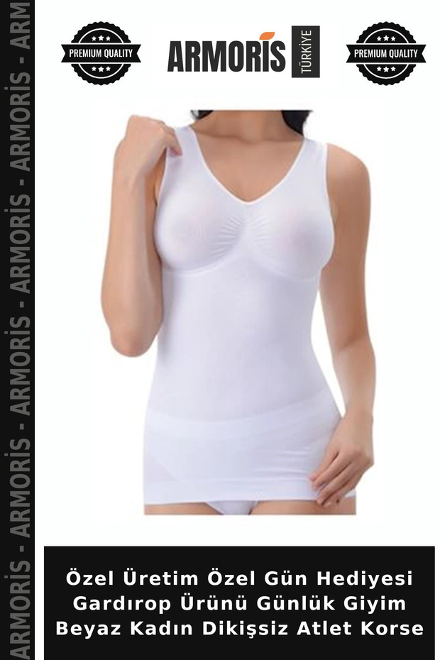 Special Production Special Day Gift Wardrobe Product Daily Wear White Women's Seamless Athlete Corset