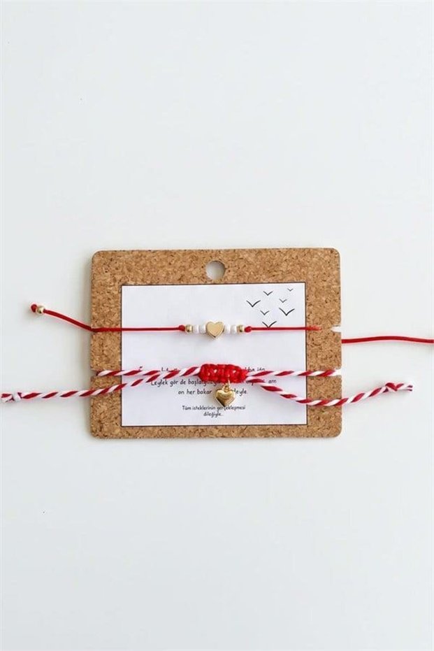 Glb-stl41414 marteniçka rope bracelet - red