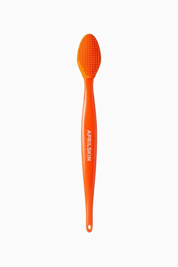 Sebum Sweeper Orange Silicone Facial Cleansing Brush