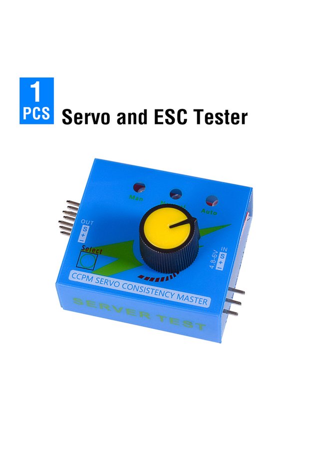 1 PCS Servo Tester RC 3CH Digital Multi ESC Consistency Speed Controller Checker Adjustment Steering