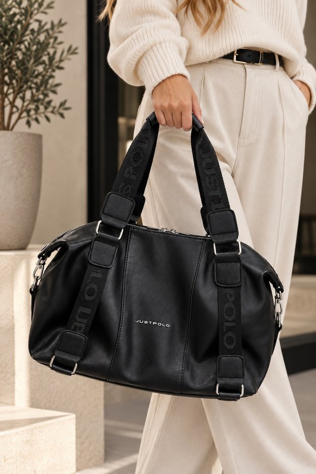Black Sports Bag Shoulder Bag