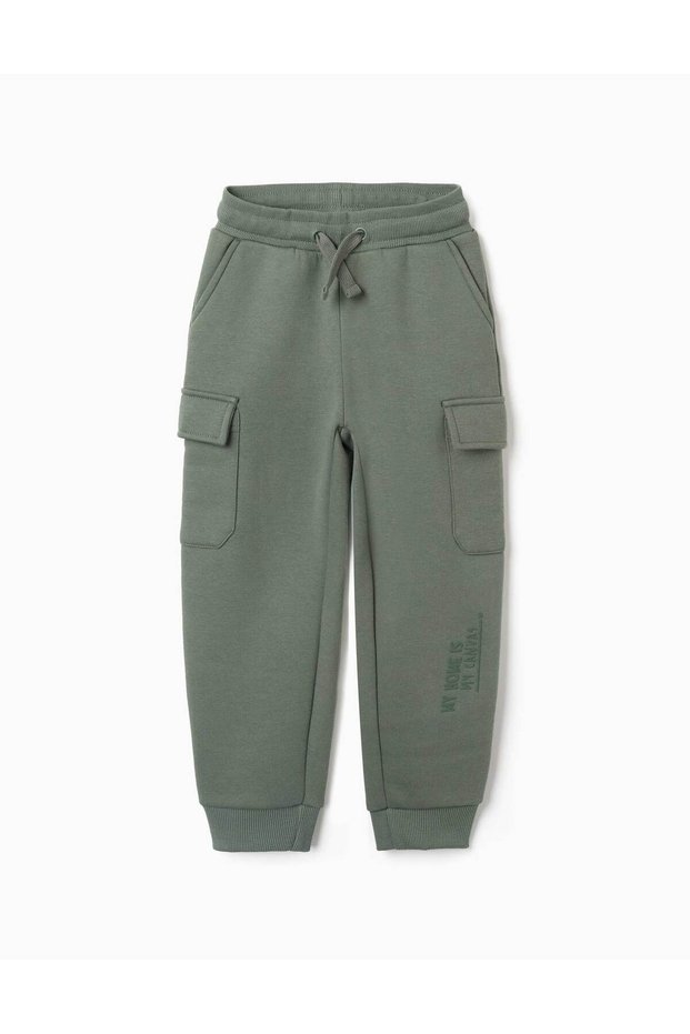 Pants Fleece, Dark Green