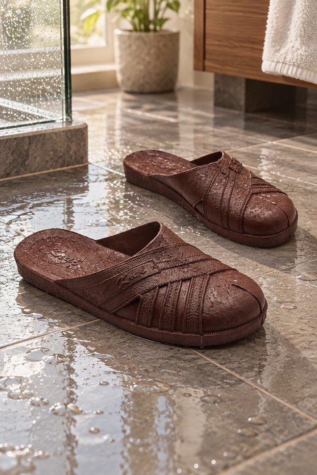 Economical Non-Slip Sole Daily Slippers Pool Bathroom Hammam Garden Toilet Work Slippers