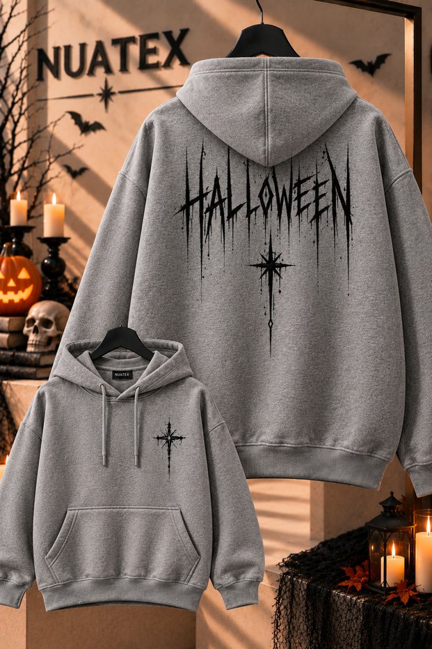 Halloween Halloween 3 Threaded Regular Fit Sweatshirt Kangaroo Pocket Hoodie Series 1